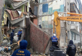 At least 9 killed as apartment block collapses in Kazakhstan